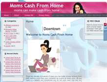 Tablet Screenshot of momscashfromhome.info